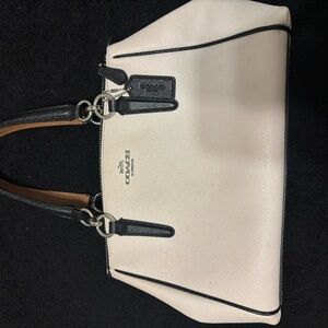 Coach Black and Cream Women's Bag